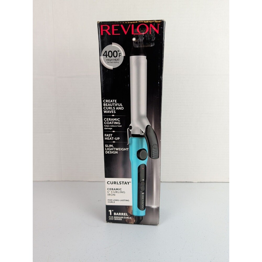 CurlStay Revlon Curling Iron  1" Ceramic